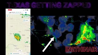 Massive Storm Created 1y ago: Right on Top of the Texas Flood Area Right Now