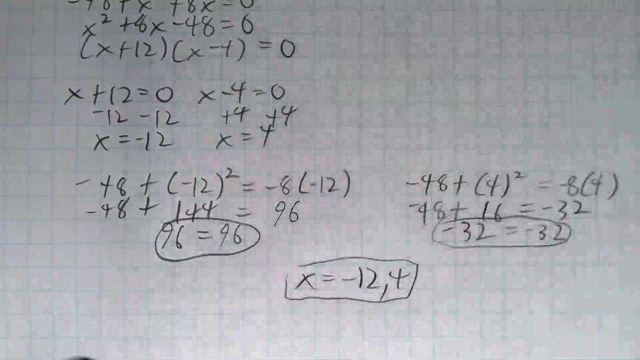 Saxon Algebra 1 Lesson 88 (b)