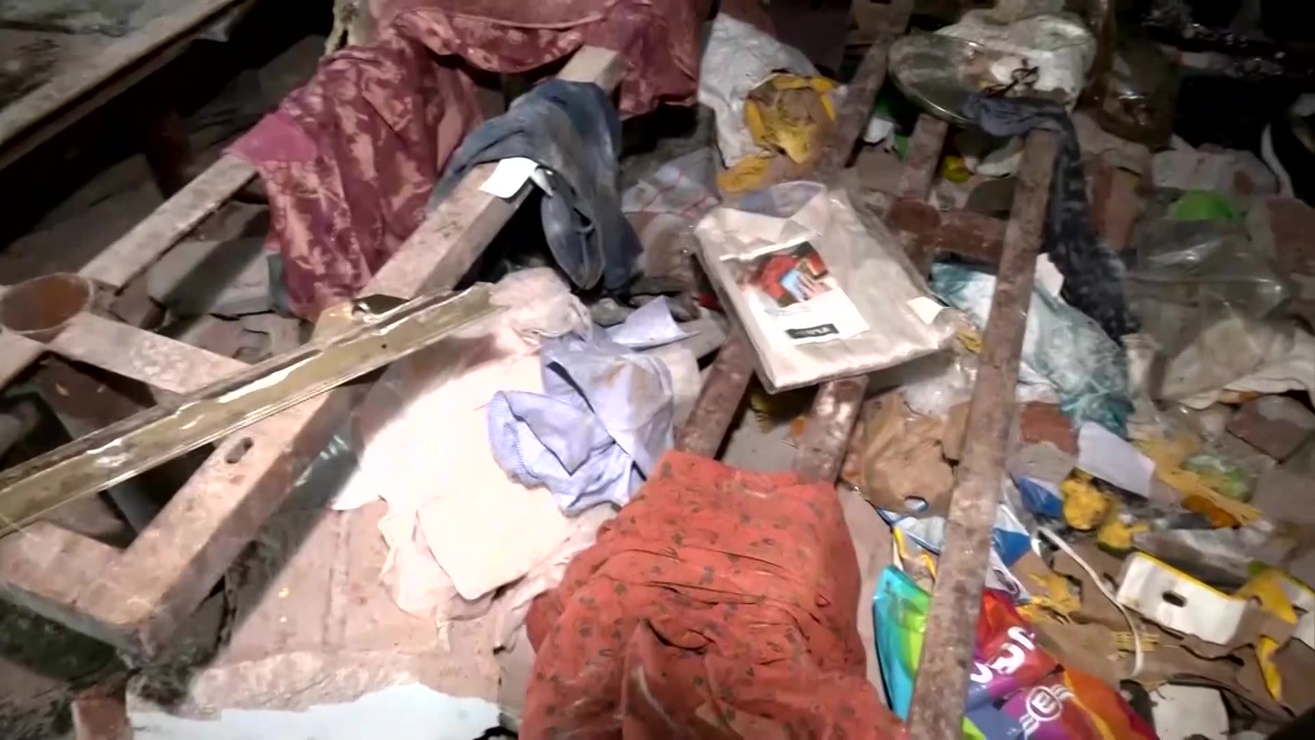 Video shows debris scattered inside Ahmedabad college hostel