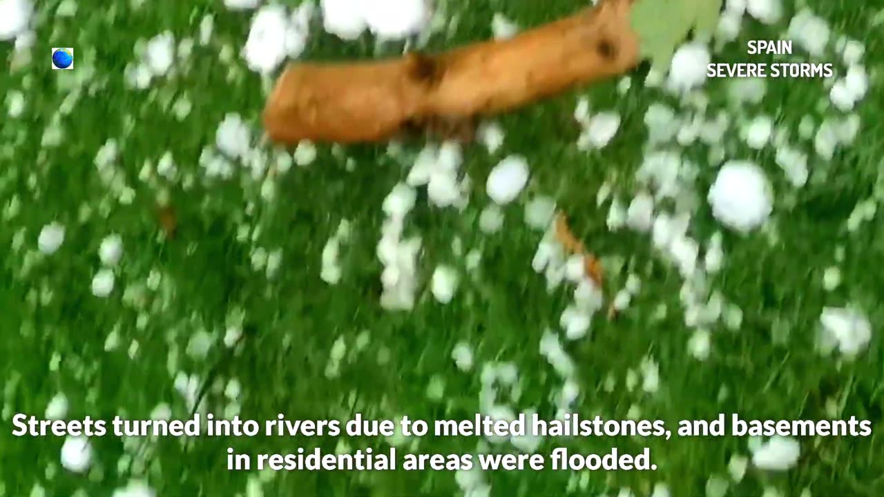 Une série de tempêtes intenses en Espagne a causé des dégâts colossaux