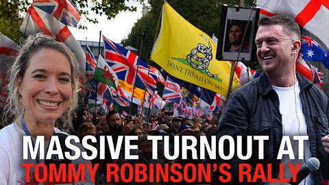 Massive Turnout for Tommy Robinson Rally in London
