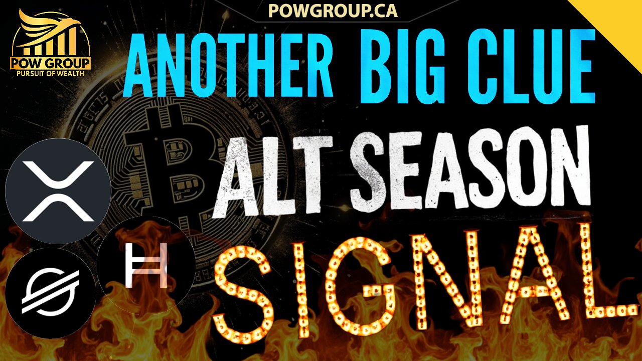 Major Bitcoin Top & Alt Season Clue