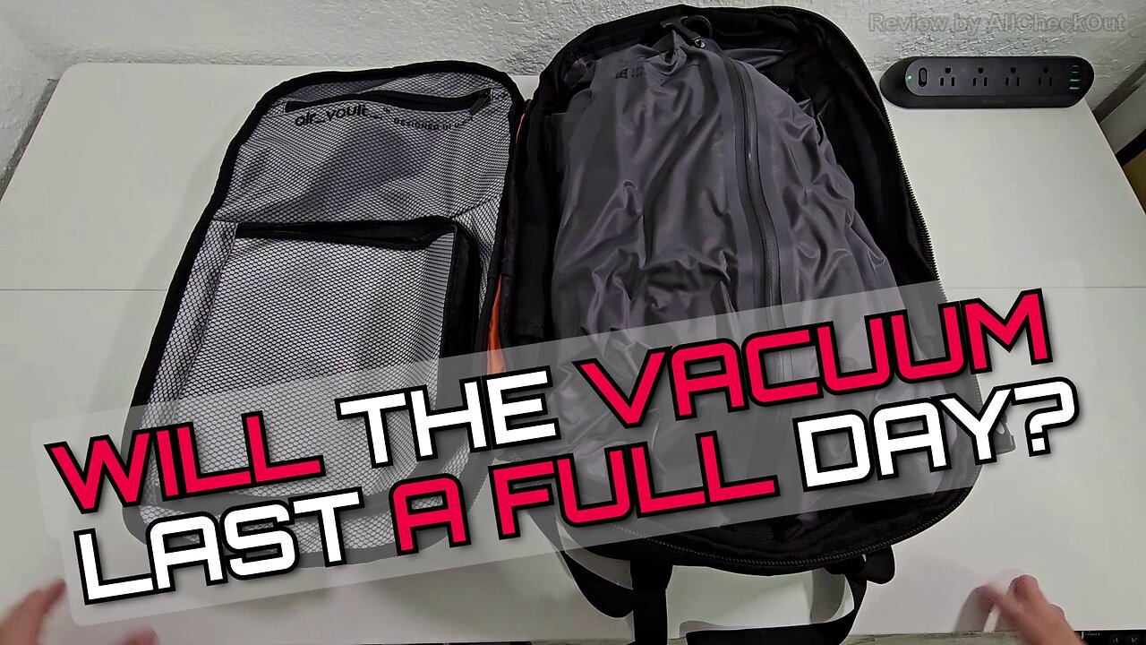 Can an AirVault Airback Vacuum Seal Backpack Keep the Vacuum for a Full Travel Duration?