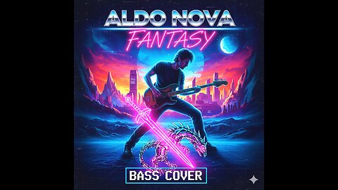 Aldo Nova Fantasy Bass Cover | Classic 80s Rock Bass Line