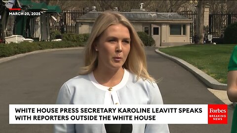 BREAKING NEWS: Reporters Grill Karoline Leavitt On President Trump's Department Of Education Plans