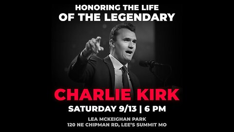 Honoring the Life of the Legendary Charlie Kirk #charliekirk