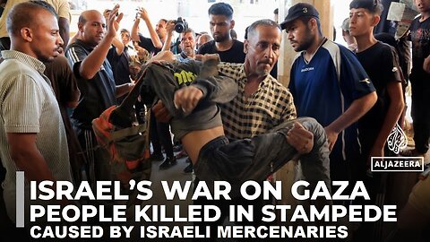 Killed In Stampede Caused By Israeli Mercenaries