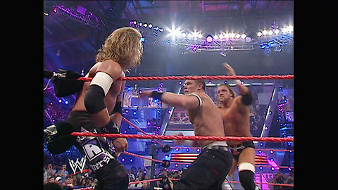 John Cena vs. Triple H & Edge: Raw, April 3, 2006 @wwefree