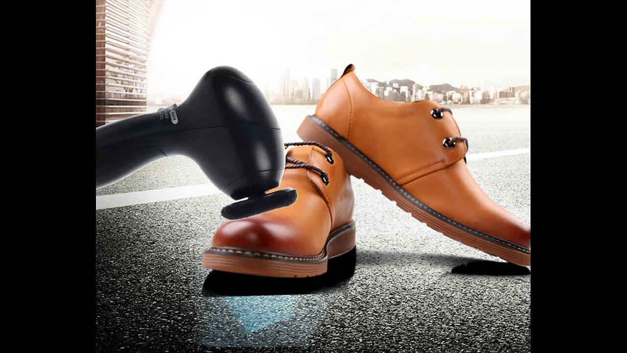 Cordless All-in-one Electric Shoe Polisher - Nicely A Solution for All Leather Products