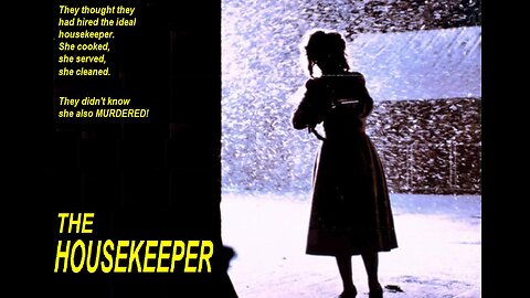 THE HOUSEKEEPER 1986 Psychotic Murderous Woman Takes a Job as a Maid FULL MOVIE Enhanced VHS