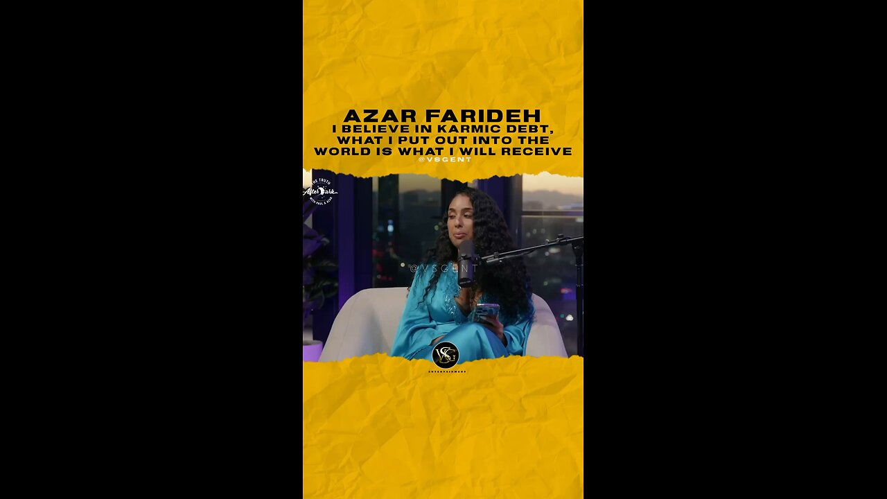 @imazarfarideh I believe in Karmic debt, What I Put out into the world is what I will receive