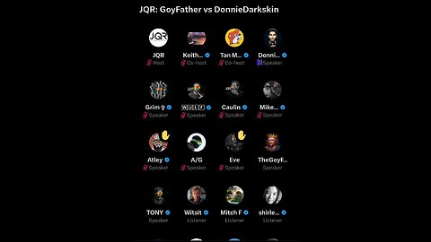 DonnieDiscerned debates Gayfather & Friends in JQ Radio (STORAGE)