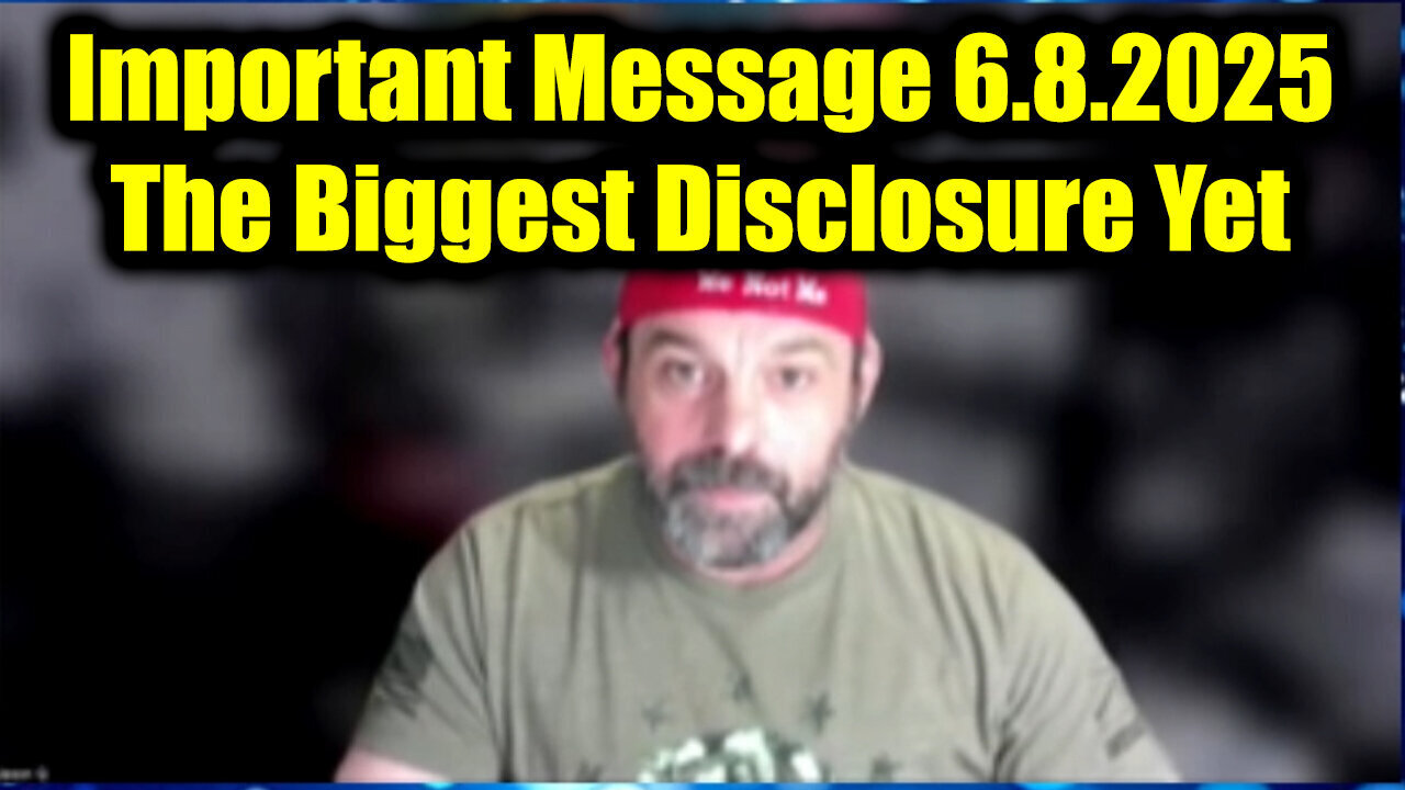 Jason Q Important Message 6.8.25 - The Biggest Disclosure Yet