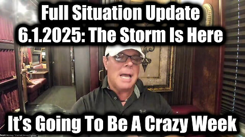 Scott McKay Full Situation Update 6.1.25: The Storm Is Here, Imminent Military Showdown!