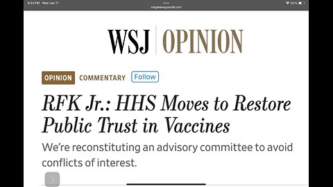 RFK Jr. Appoints Prominent Critics of C-19 Vaccines to Key Committee After Firing Entire Advisory P