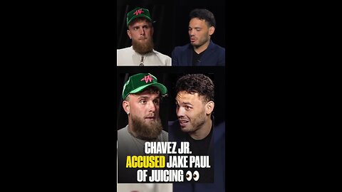 Julio Cesar Chavez Jr. accused Jake Paul of being on steroids — right to his face 😂💉