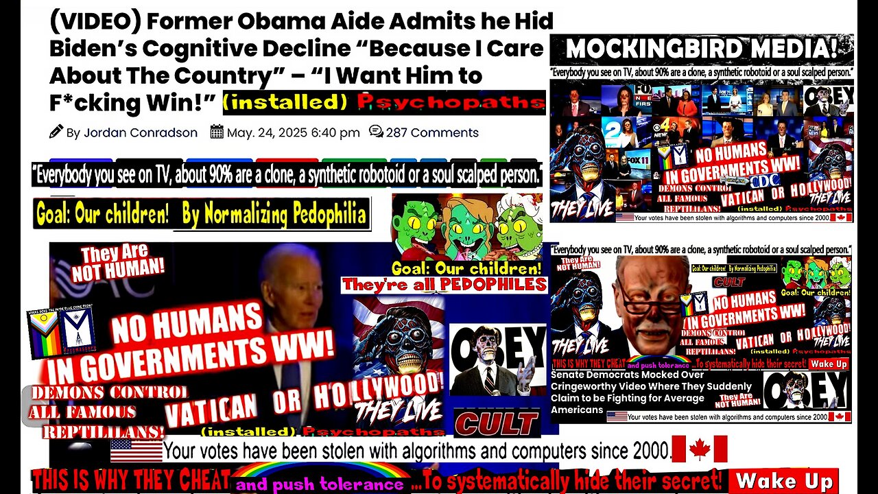Former Obama Aide Admits he Hid Biden’s Cognitive Decline – “I Want Him to F*cking Win!”