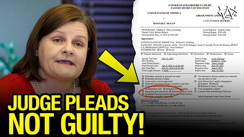 Backdoor Judge Dugan Pleads NOT GUILTY!