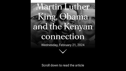 MLK FILES WERE RELEASED TODAY