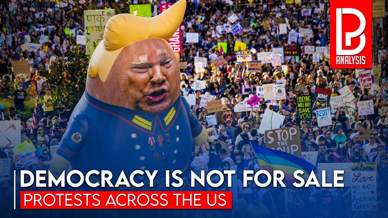 Hands Off” Protests Against Donald Trump & Elon Musk : "WЕ WАΝТ ΥОU GОΝЕ DОΝАLD!