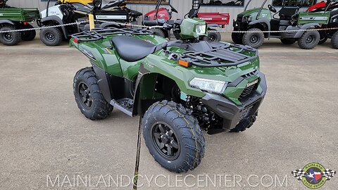 2024 KAWASAKI BRUTE FORCE 750 NON POWER STEARING WALK-AROUND