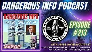 213 "Building 7, the cover up of 911" ft. Richard Gage, Trump bombs, Iran v Israel, prep accordingly