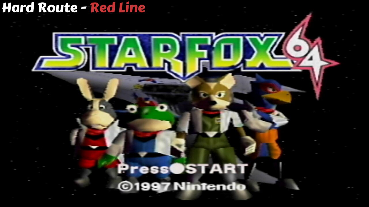 Star Fox 64 (Hard Route - Red Line) (Nintendo 64)