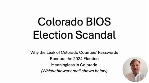 Mother of All Election Scandals Unfolding in Colorado