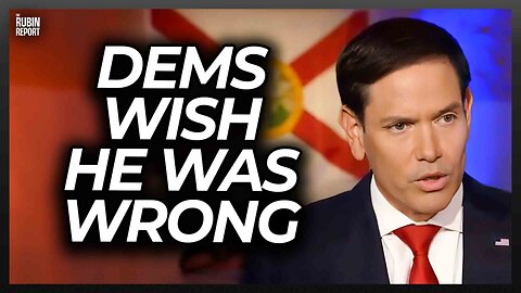 Listen to Room Go Quiet as Rubio Says the Sad Truth About Dems