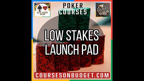 UPSWING POKER LAB: LOW STAKES LAUNCH PAD