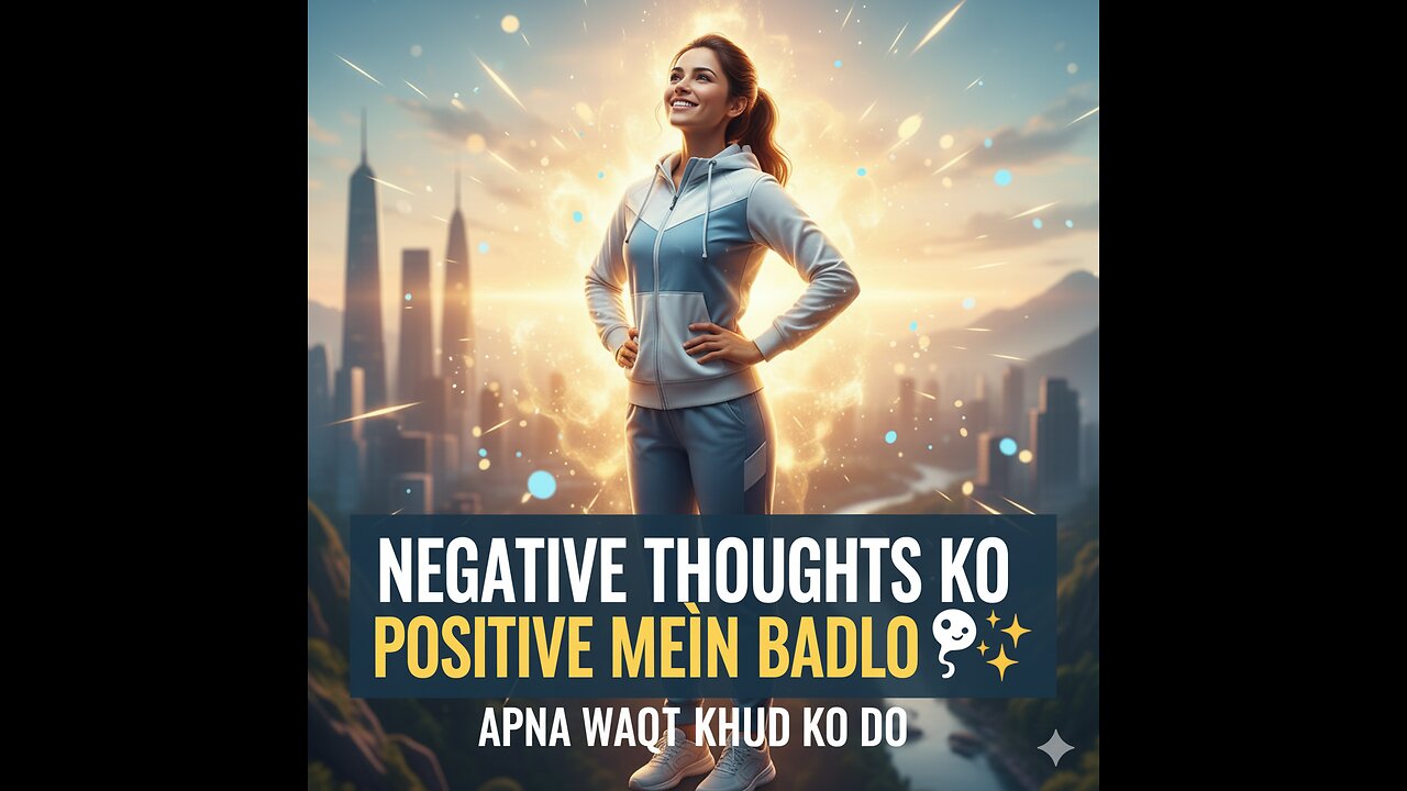 Negative Thoughts Ko Positive Mein Badlo ✨ | Apna Waqt Khud Ko Do | Powerful Motivation 🚀