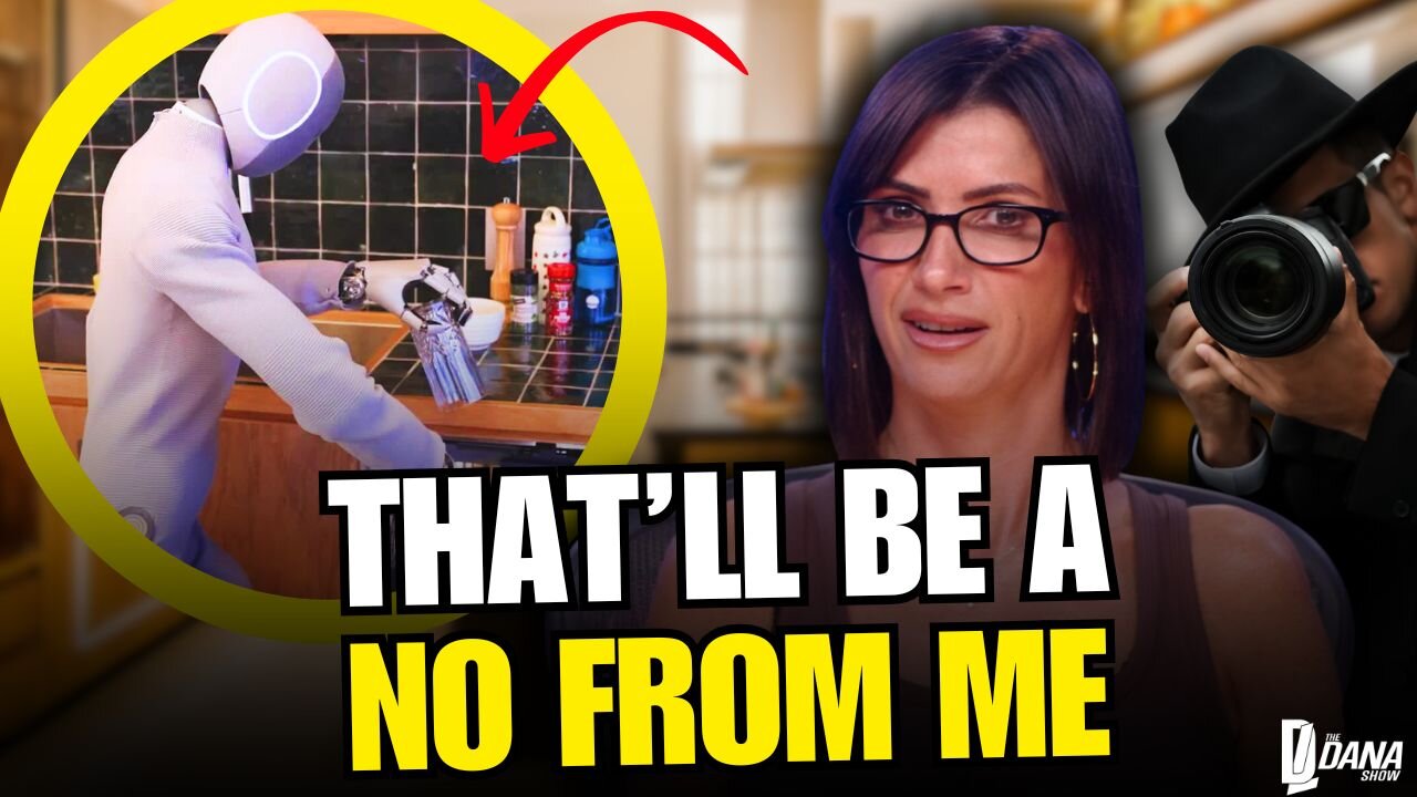 Is This New Robot Housekeeper Actually A HUMAN SPY?!