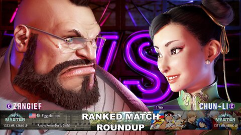 Kuya Kalbo SF6 Ranked Match Roundup. Chun Li Master Rank [Hori Fight Stick]