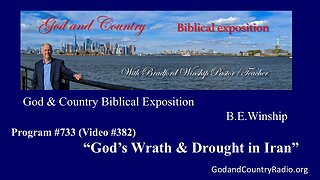 382 - God's Wrath & Drought in Iran
