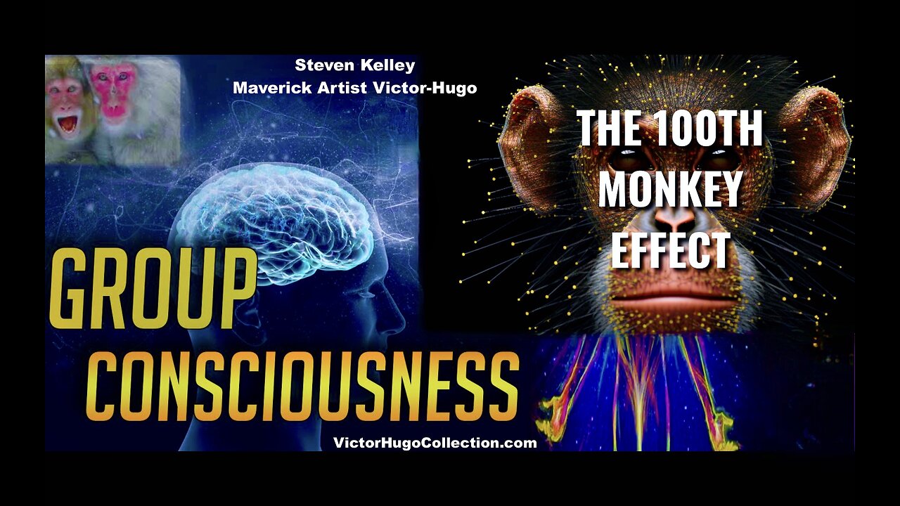 Getty Museum 100 Monkeys Group Consciousness Super Conscious Remote Viewer Steven Kelley Victor Hugo