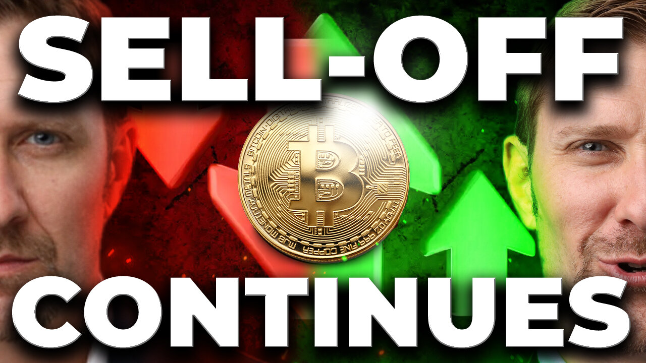 Bitcoin Live Trading: The Sell-Off Continues! When Will It Reverse? Shorting for Gains? EP1587