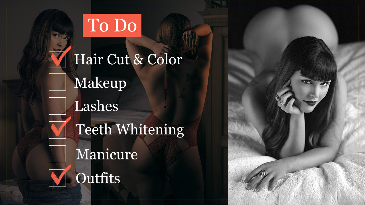 Boudoir Photo Shoot Tips