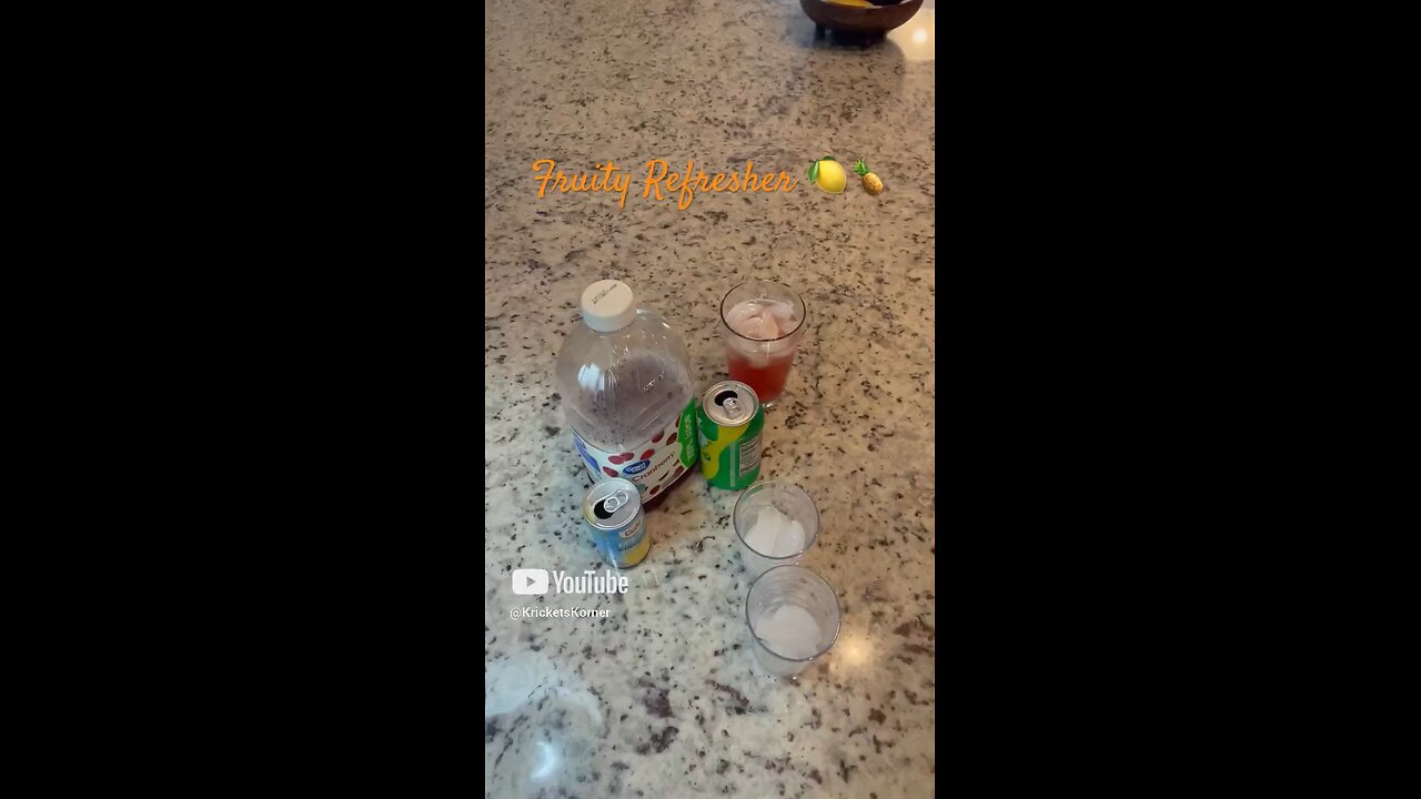 Fruity Refresher 🍋🍍