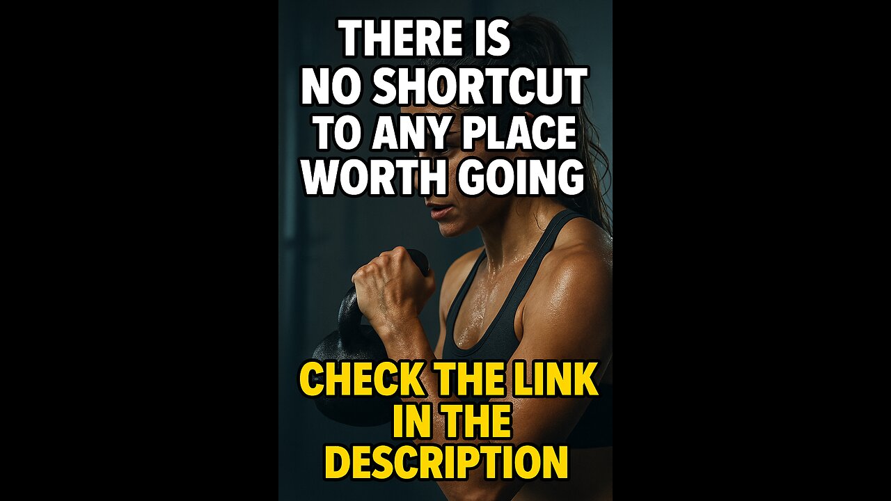 No Shortcuts – Real Fitness Takes Grit 💪