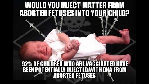 CANNIBALISM! There are Aborted Baby Child Fetal Cells in Food, Drinks and 'Vaccines'!