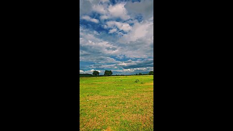 Beautiful village weather and nature