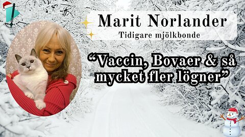 "En berättelse från en mjölkbondes perspektiv" - Marit Norlander - Vintertal 2025