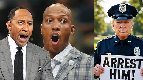 Stephen A Smith LOSES IT! Blames Trump for ARRESTING CORRUPT BLACK NBA players in GAMBLING SCHEME!
