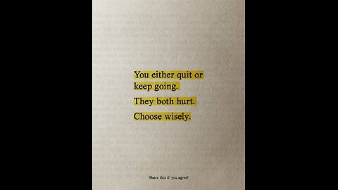 I agree