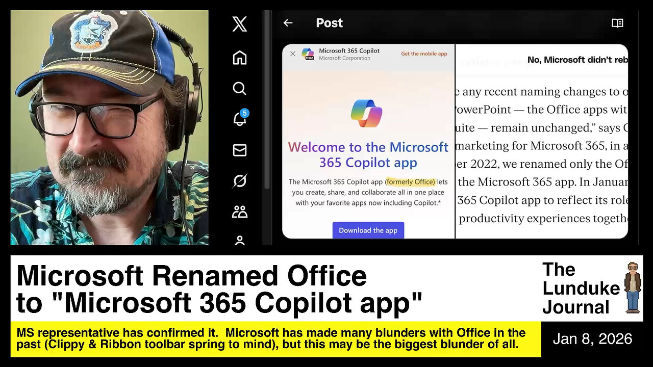 Microsoft Renamed Office to "Microsoft 365 Copilot app"