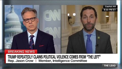 Rep Jason Crow Claims Trump Admin Is Using Kirk Assassination To Target Free Speech