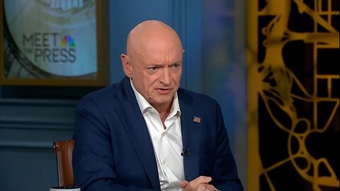 Sen Mark Kelly Claims Trump Admin Is Blocking Brown People From Coming Into U.S.