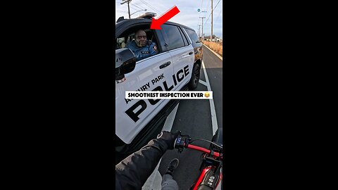 The cop asked…but tried not to sound suspicious 🤫😂