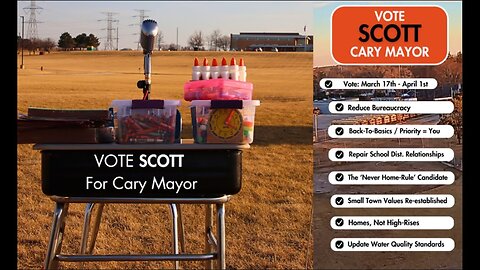 Cary, IL Mayor Candidate Randy Scott: 24x7 Voices Cary Live Podcast Feed – Vote SCOTT by April 1st