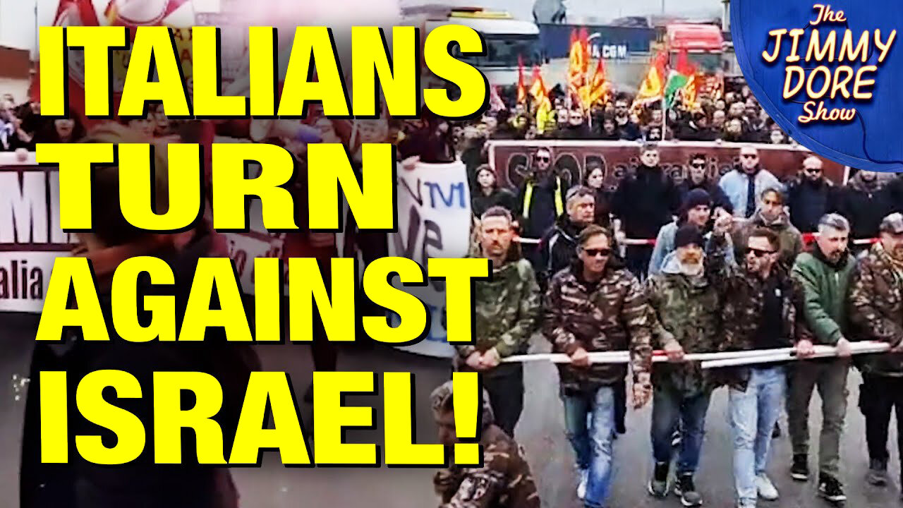 Italian Dockworkers Put Huge Hurt On Israel